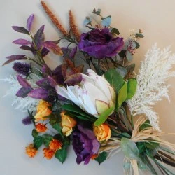The King Faux Flowers Gift Bouquet - ABV020 Created by Kirsty