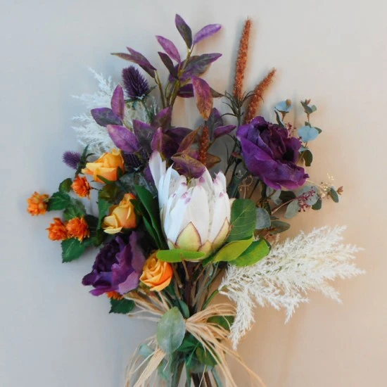 The King Faux Flowers Gift Bouquet - ABV020 Created by Kirsty