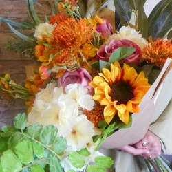 The Maxine Artificial Flowers Hand Tied Bouquet - ABV073