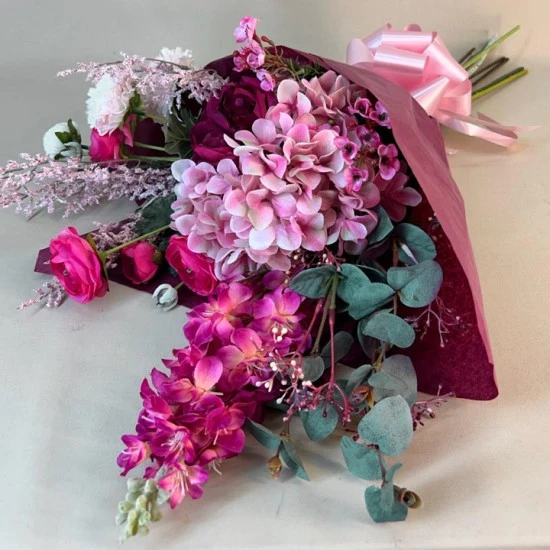 The Regina Artificial Flowers Hand Tied Bouquet - ABV080 7D