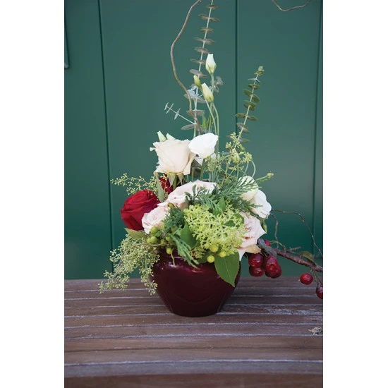 Holly Chapple Jardiniere White 10cm - HOL015 11A