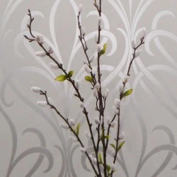 LUXE Artificial Pussy Willow Branch 115cm - LUX023 CC2