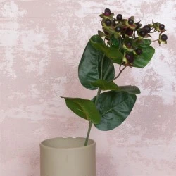 LUXE Artificial Hypericum Berries Burgundy 72cm  - LUX015 CC2