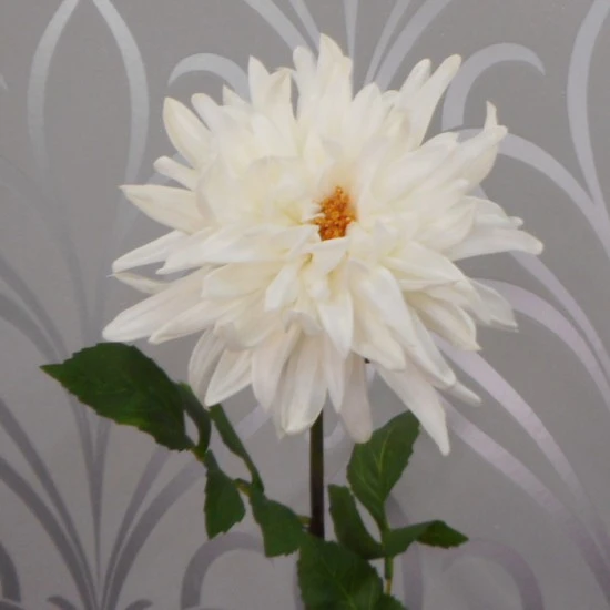 LUXE Artificial Dahlias MY LOVE White 75cm - LUX012 CC3