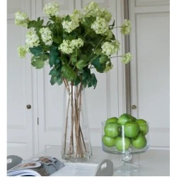 LUXE Artificial Guelder Rose Branch Green 78cm - LUX024 CC2