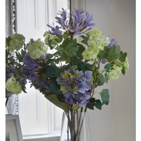 LUXE Artificial Guelder Rose Branch Green 78cm - LUX024 CC2