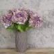 LUXE Artificial Hydrangeas Purple Green 70cm - LUX002 CC2