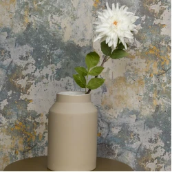 LUXE Artificial Dahlias MY LOVE White 75cm - LUX012 CC3