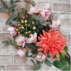 LUXE Artificial Magnolias Branch Pink 79cm - LUX005 CC3