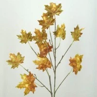 Yellow Artificial Leaves and Foliage