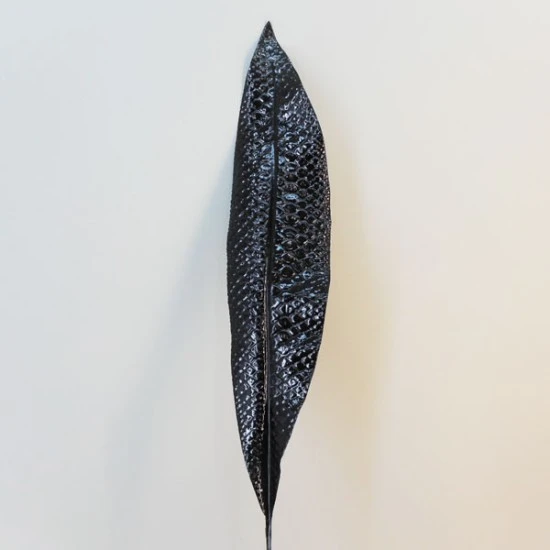 Artificial Aspidistra Leaf Black Snake Effect - ASP004 A1