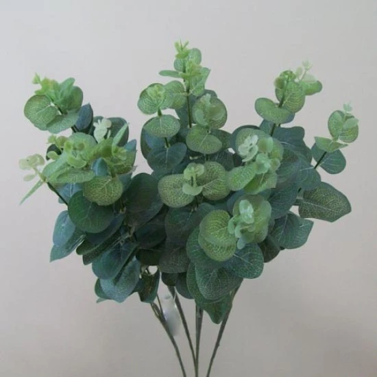 Silk Eucalyptus Plant Large Leaf Soft Green - EUC009 E4