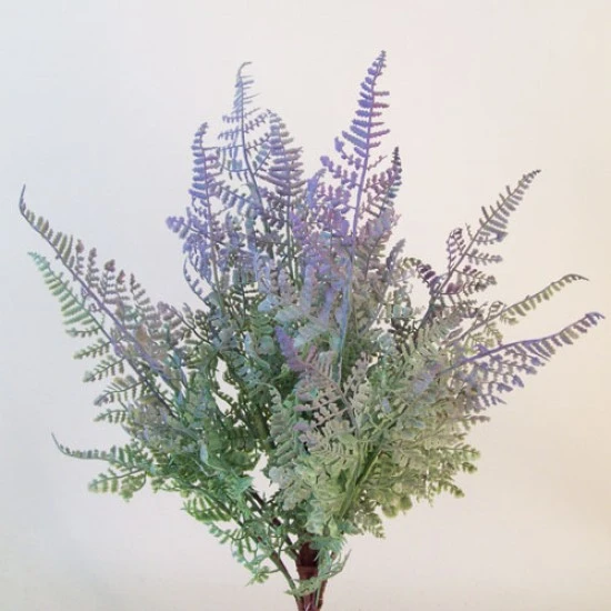 Artificial Forest Fern Plants Purple Green - FER017 BB3