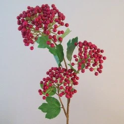 Artificial Redcurrants Stem - RED001 O4