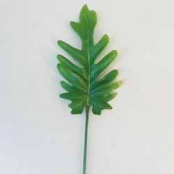 Artificial Split Philo Leaf on Short Stem - PHI016 JJ2