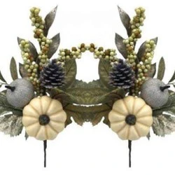 Artificial Pumpkins And Berries Branch 35cm - PUM007 DD2