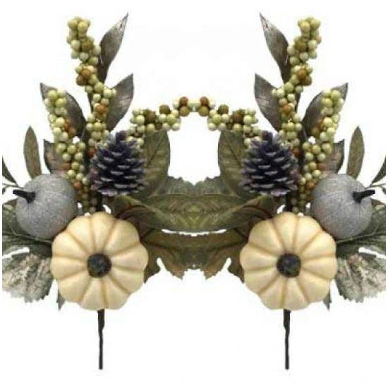 Artificial Pumpkins And Berries Branch 35cm - PUM007 DD2