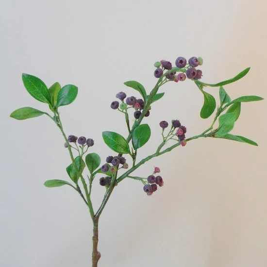 Artificial Lingonberries Branch - BER013A  D3