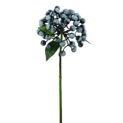 Artificial Blueberries Stem 30cm - BLU001 C1