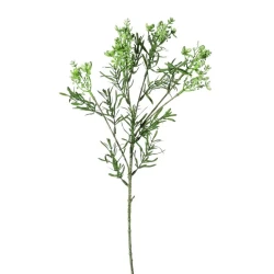 Artificial Bloom Broom Green 54cm - B096 E1