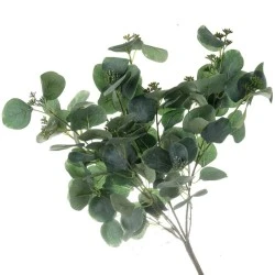 Artificial Seeded Eucalyptus Bush Green - EUC071 BX14