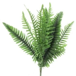Artificial Boston Fern Plant 18 Leaves 60cm - BOS003 C4