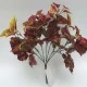 Artificial Grape Ivy Bush Burgundy 42cm - GRA004 II1