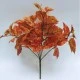 Artificial Grape Ivy Bush Red Orange 42cm - GRA003 KK4