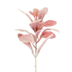 Artificial Lambs Ears Short Stem Red 35cm - LAM010 I4