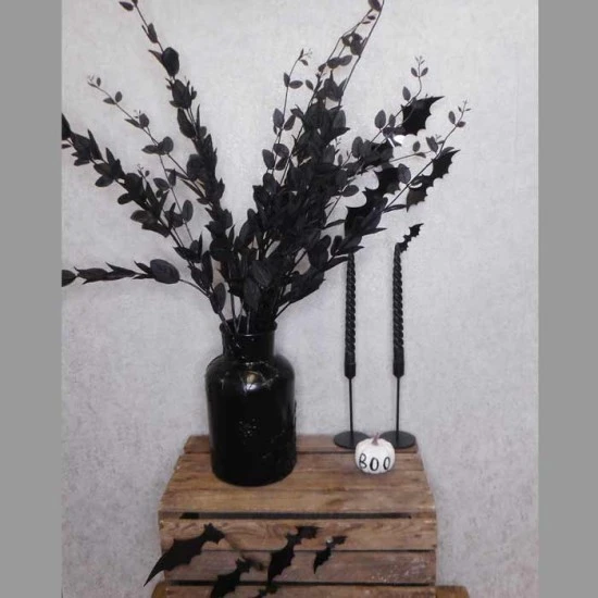 Artificial Lonicera Leaves Black - LON002 J1