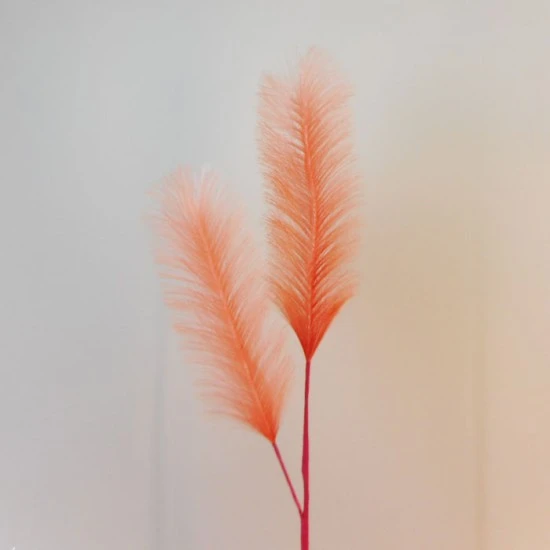 Artificial Pampas Grass Coral 100cm - PAM014 S2