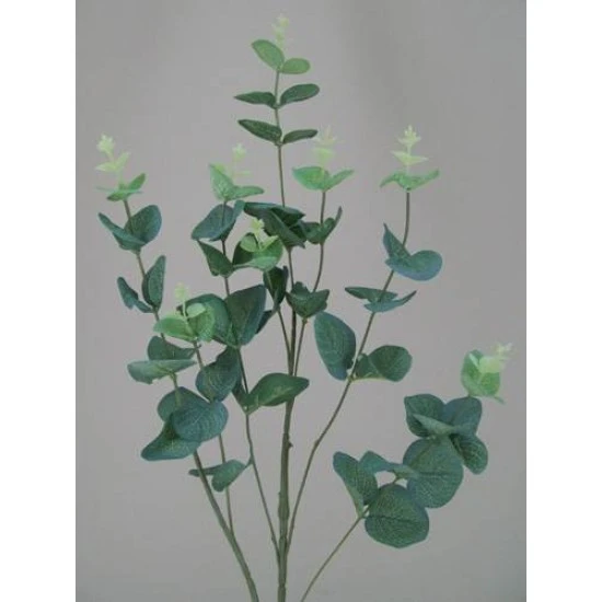 Silk Eucalyptus Stem Large Leaf Soft Green - EUC006 E4