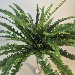 Artificial Boston Fern Plant 57 Leaves 50cm - BOS005 HH4