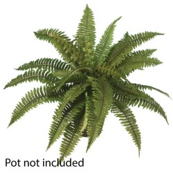 Artificial Boston Fern Plant 40 Leaves 48cm - BOS002 B2