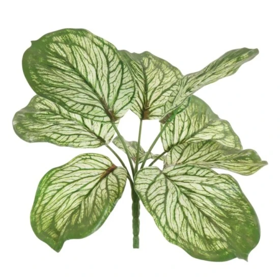 Artificial Brunnera Plant Variegated 27cm - BRU001 J4