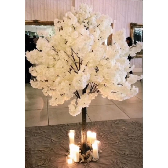 Artificial Cherry Trees Cream Blossom 140cm - CHE009