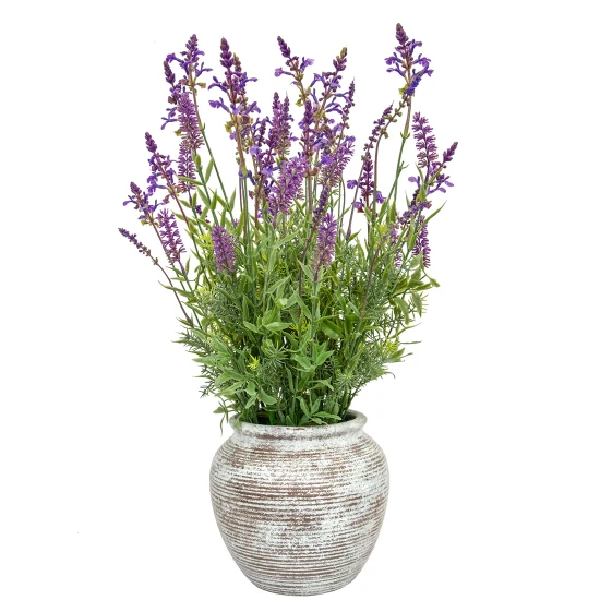Artificial Plants Potted Lavender 63cm - LAV005