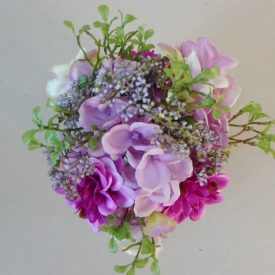 Artificial Flower Arrangements | Dahlias and Hydrangeas Pink - DAH005 