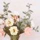 Artificial Flower Arrangements | Faux Poppy and Eucalyptus Vase 67cm - POP003 5E