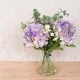 Centerpiece Arrangement | Mauve Artificial Hydrangeas & Eucalyptus - HYD022 1A