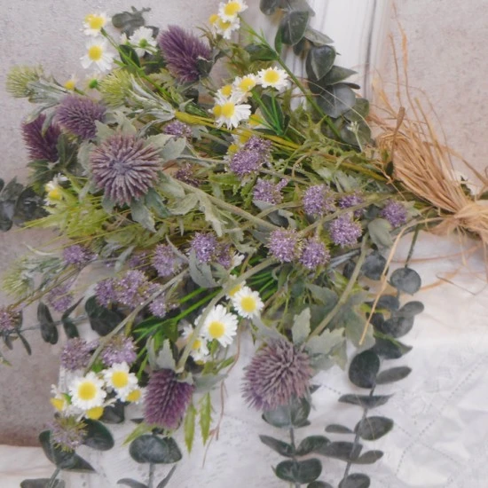The Scotland Artificial Flowers Hand Tied Bouquet - ABV075