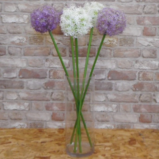 40cm x 15cm Clear Glass Cylinder Vase - GL028 7A