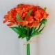 Silk Alstroemeria Bundle Orange 35cm - A059 BB4
