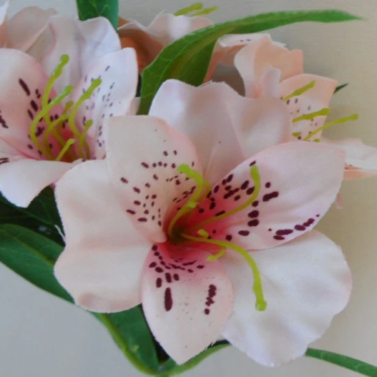 Artificial Alstroemeria Stem Blush Pink 48cm  - A051 A4