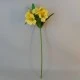 Artificial Alstroemeria Stem Yellow 48cm  - A053 A4