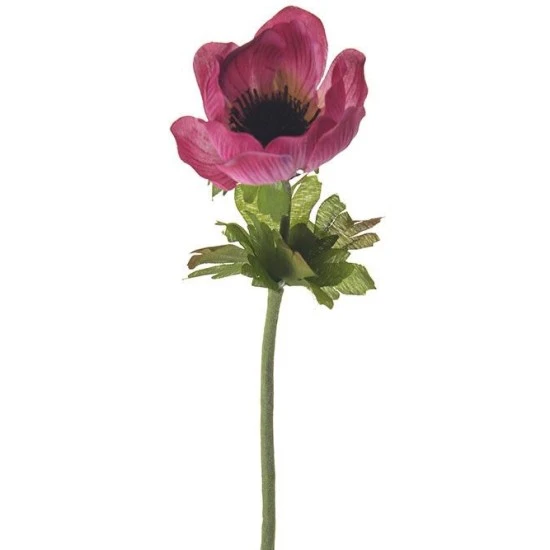 Artificial Anemones Pink 35cm - A018 JJ4