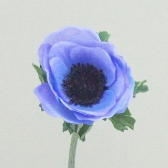 Silk Anemone Blue 38cm - A008A C4