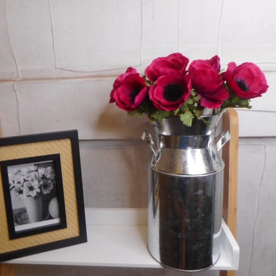 Silk Anemone Dark Pink 38cm - A083 C4