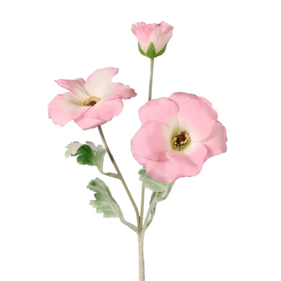 Artificial Japanese Anemones Pink 62cm - A033 A2