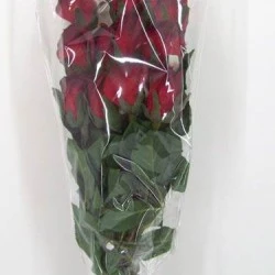 Silk Roses Bouquet Red 50cm - R010 P4
